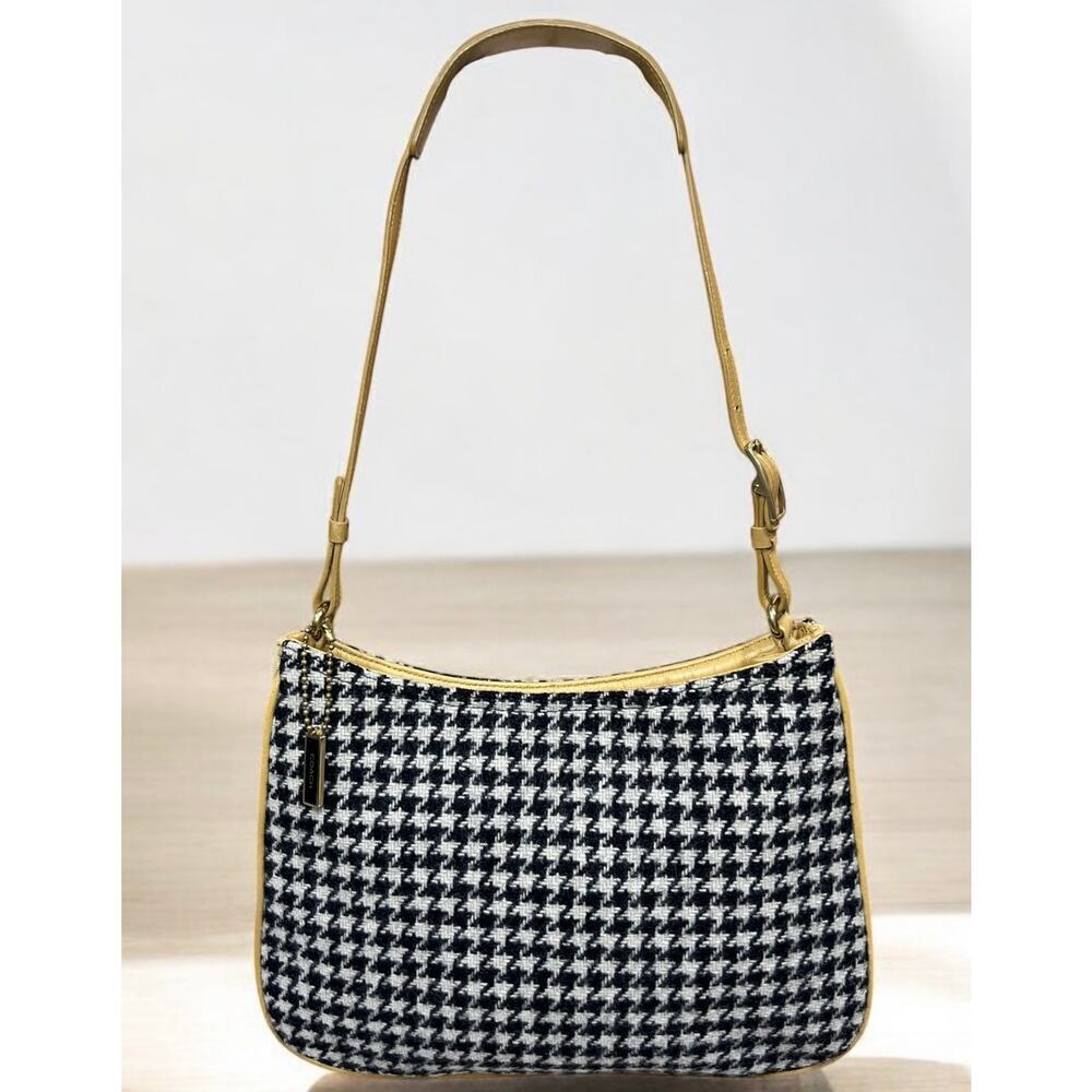 Vintage Coach 8161 Girlie Houndstooth Hobo Bag - Picture 10 of 10